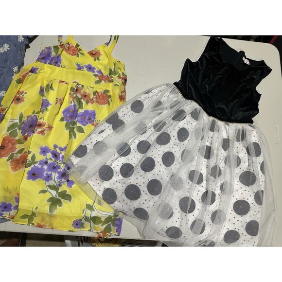 Lot of 9 Girls Dresses Sizes 10-12 - Picture 3 of 10